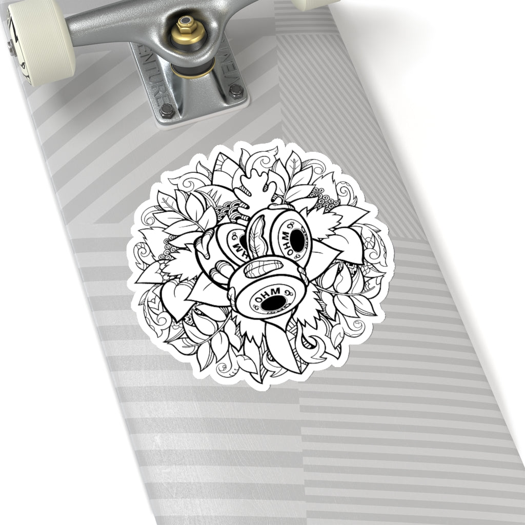 OHM LEAF LIFE Sticker
