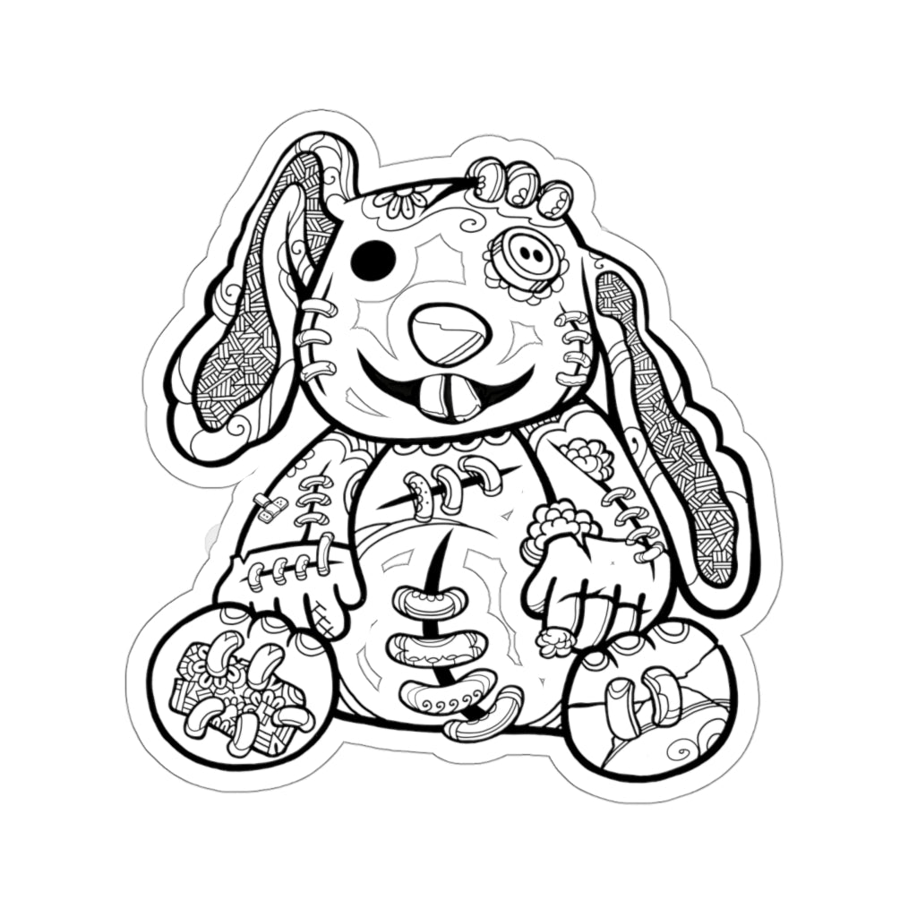 OHM HOLEY BUNNY Sticker