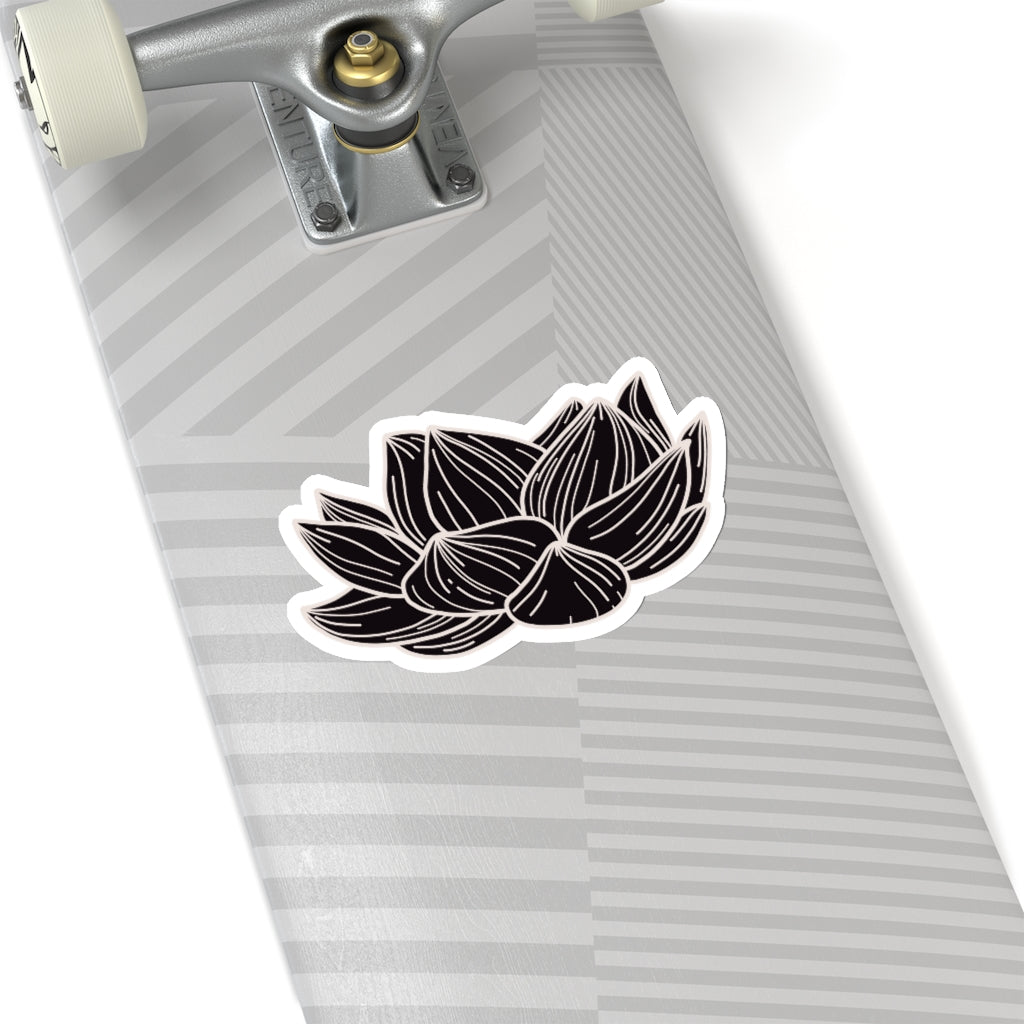 STAY GROUNDED LOTUS Sticker