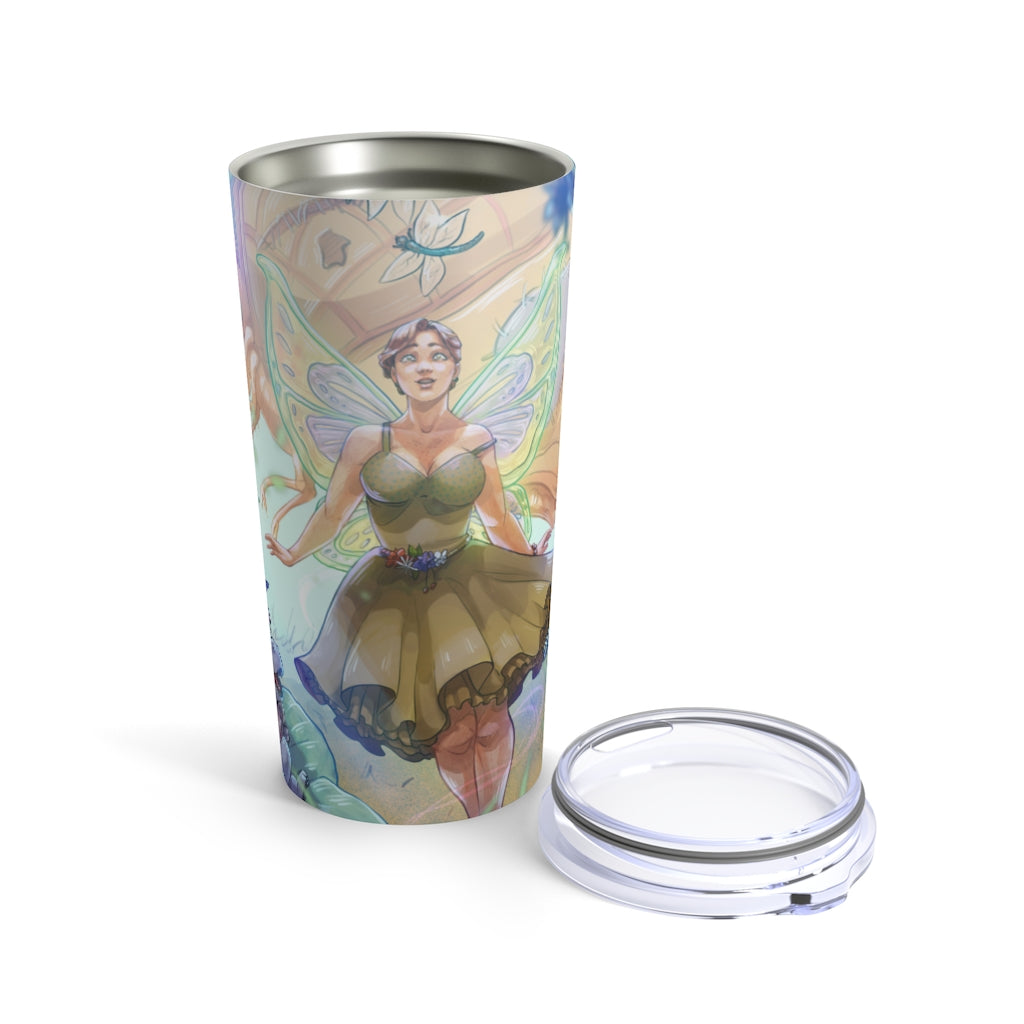 OHM BEAD FAIRY IN THE PARK Tumbler 20oz