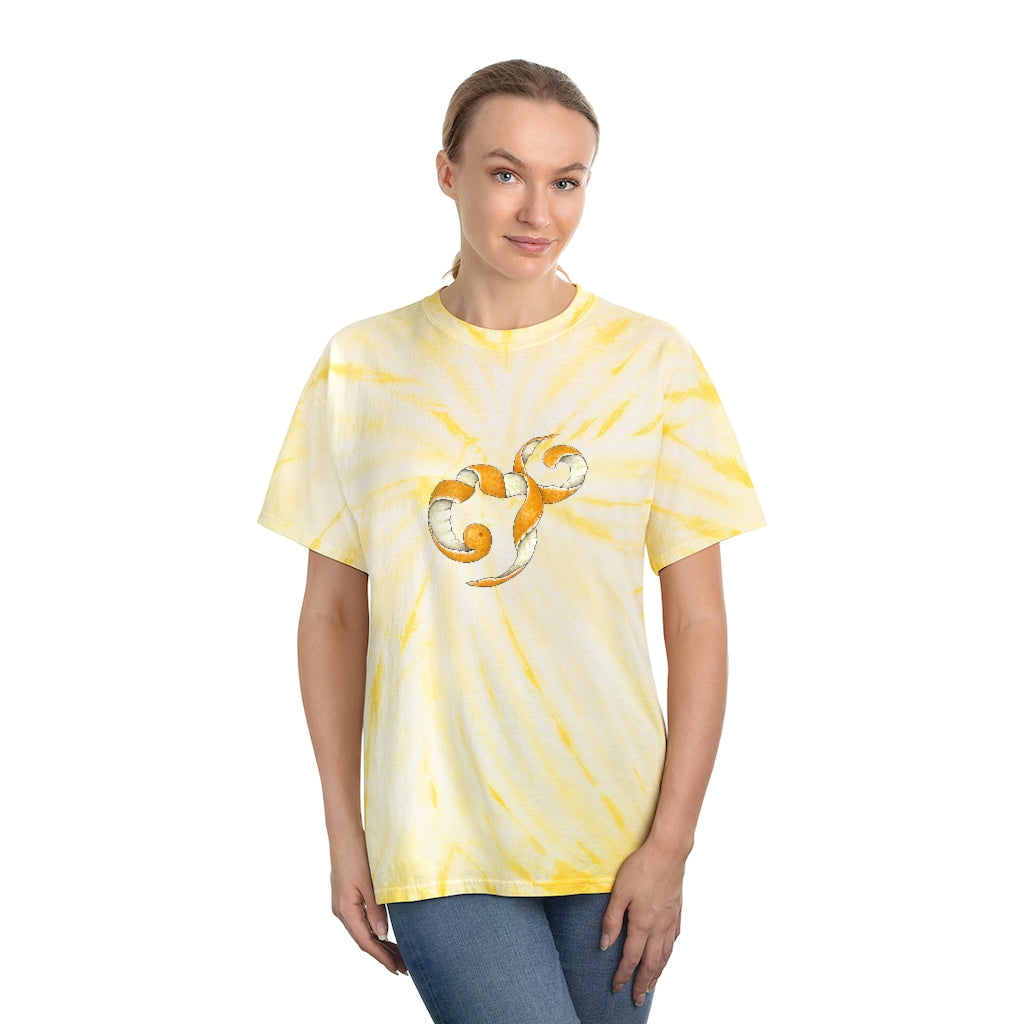 OHM Orange Tie-Dye T-Shirt