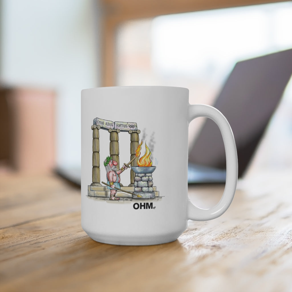 OHM GNOME OLYMPICS Mug 15oz