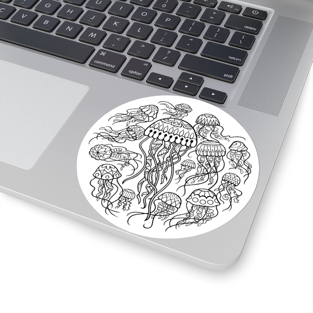 OHM JAMIE THE JELLYFISH Sticker