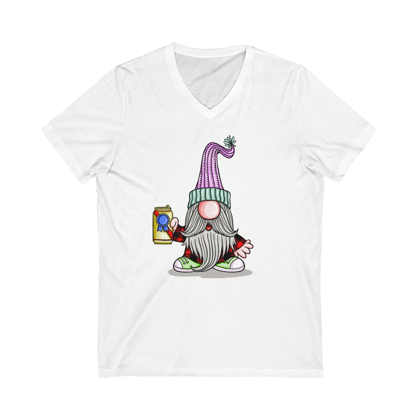 OHM HIPSTER TOMTE Jersey V-Neck Tee