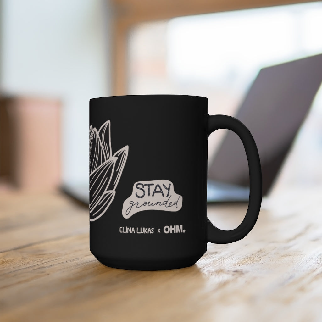 OHM STAY GROUNDED Mug 15oz