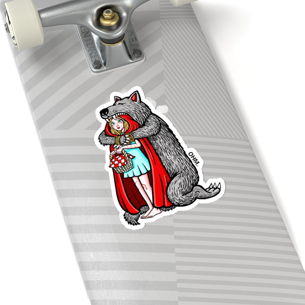 LITTLE RED RIDING HOOD Sticker