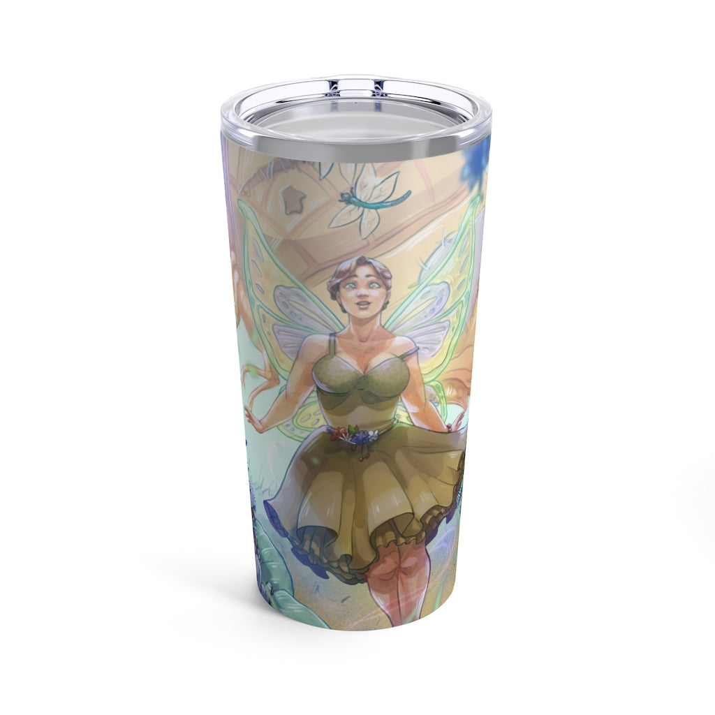 OHM BEAD FAIRY IN THE PARK Tumbler 20oz