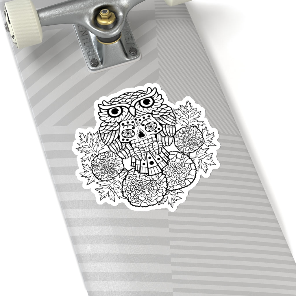 OHM WHO DEAD Sticker