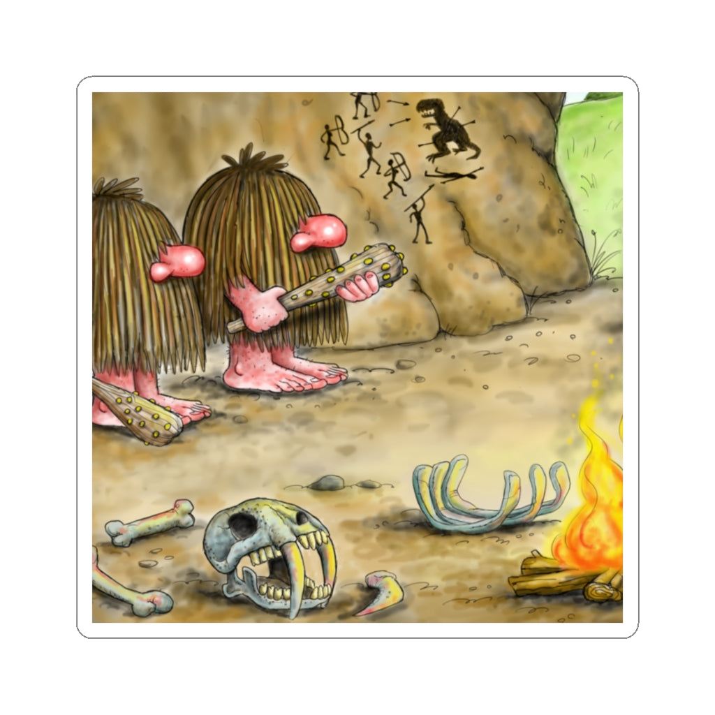 OHMSTALOPITHECUS RAWR Sticker