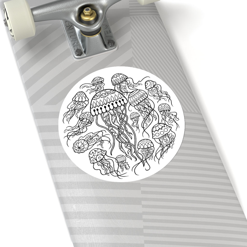 OHM JAMIE THE JELLYFISH Sticker
