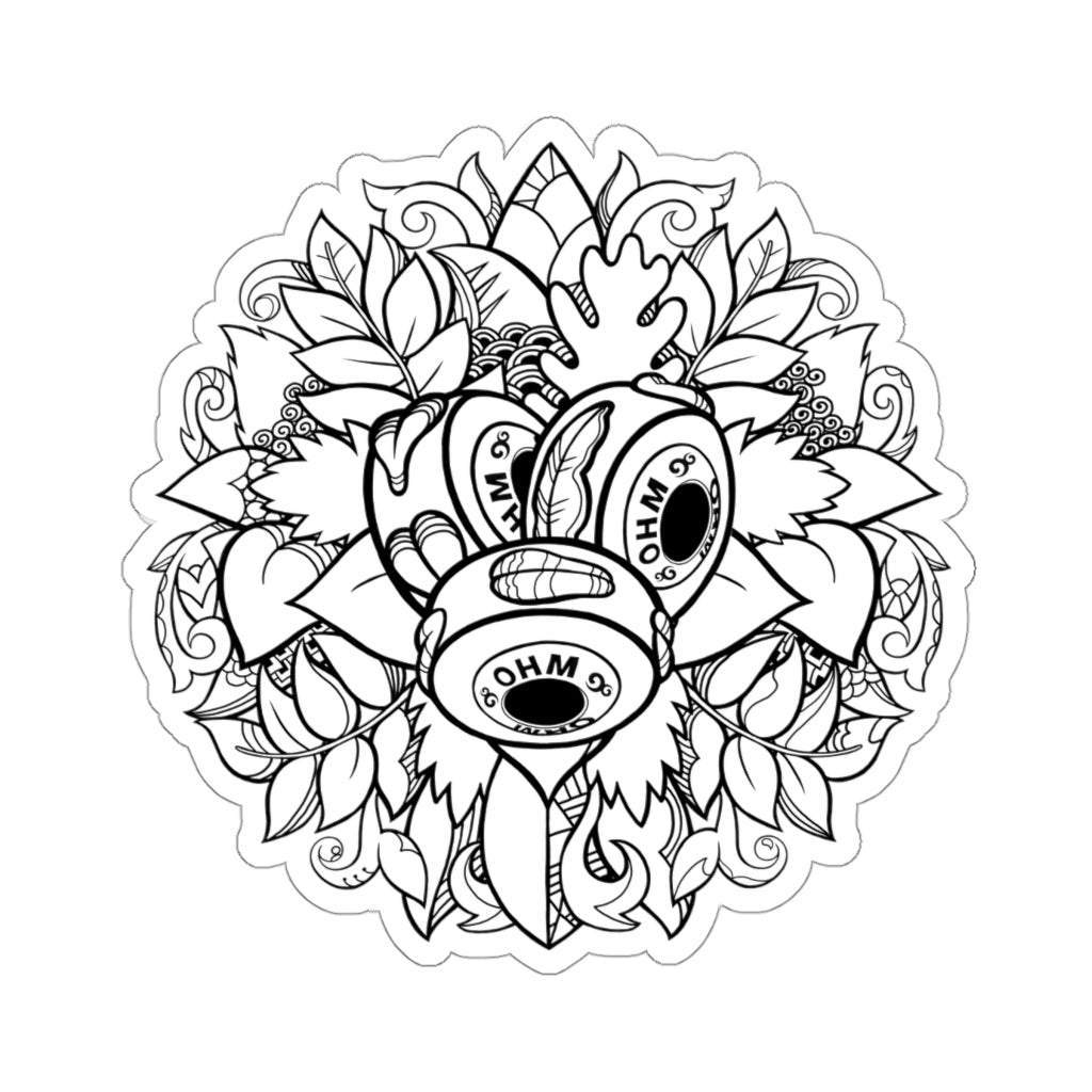 OHM LEAF LIFE Sticker