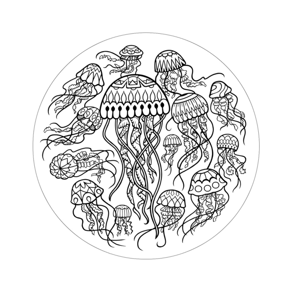 OHM JAMIE THE JELLYFISH Sticker