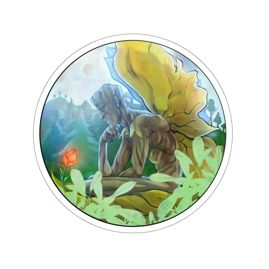 OAK WOOD-ENT Sticker