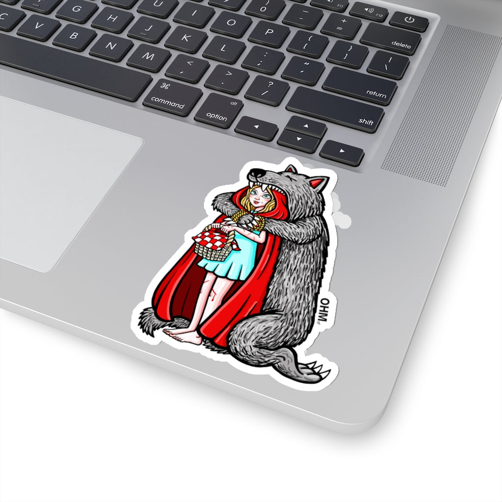 LITTLE RED RIDING HOOD Sticker