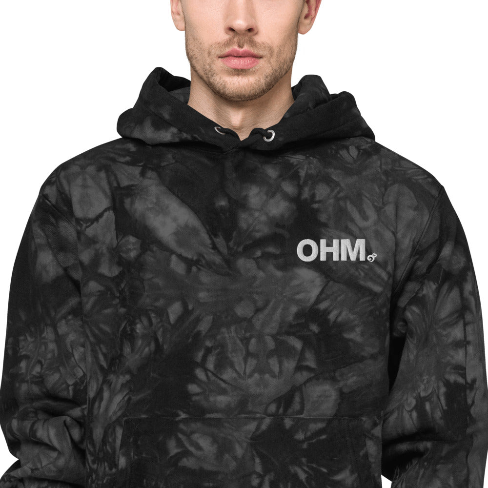 OHM Champion tie-dye hoodie