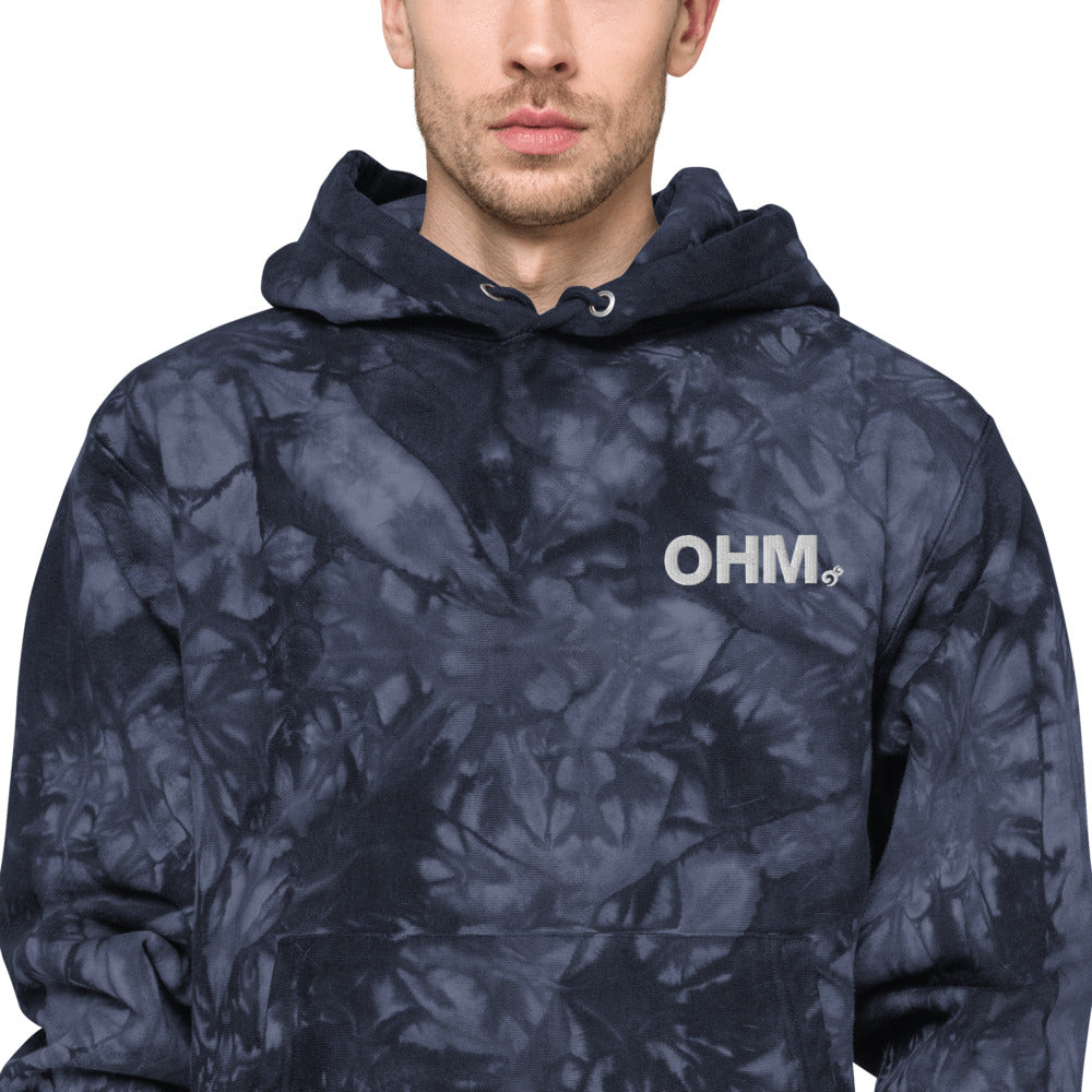 OHM Champion tie-dye hoodie
