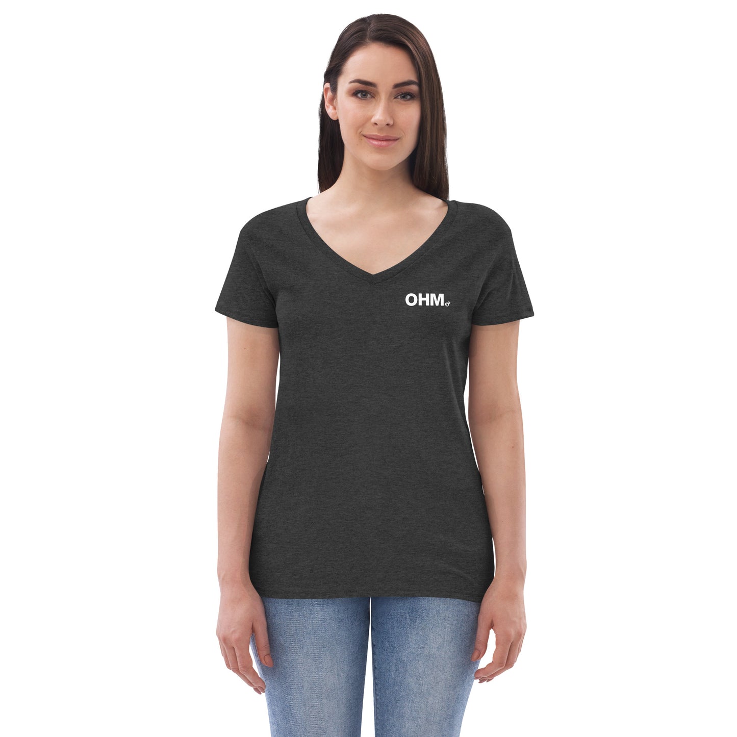 OHM recycled v-neck t-shirt