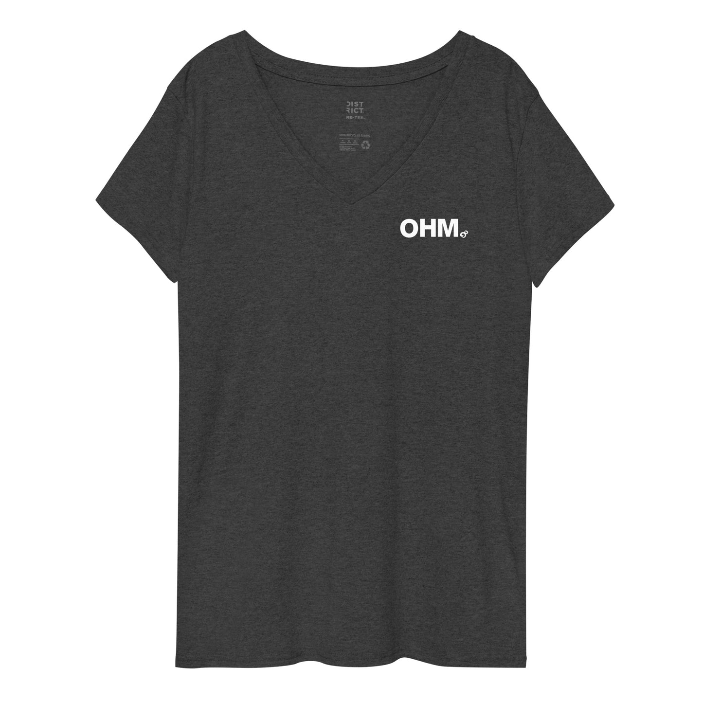 OHM recycled v-neck t-shirt