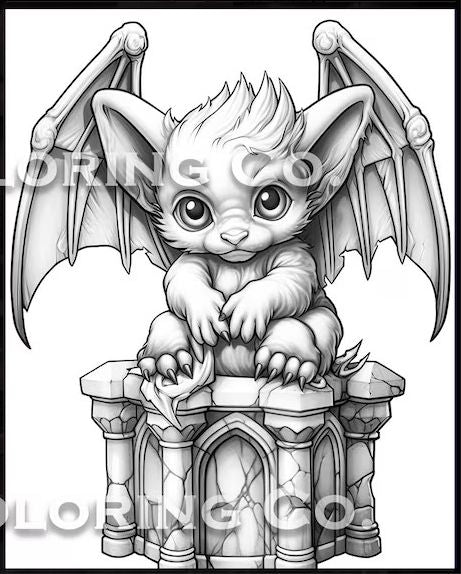 Baby Gargoyle Leo