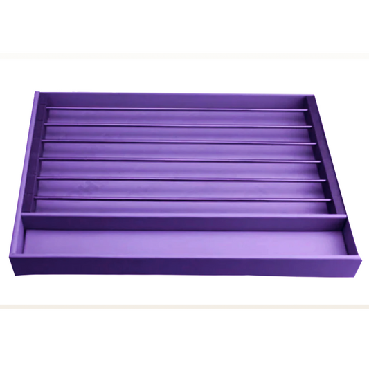 Purple More Bead Less Play Tray