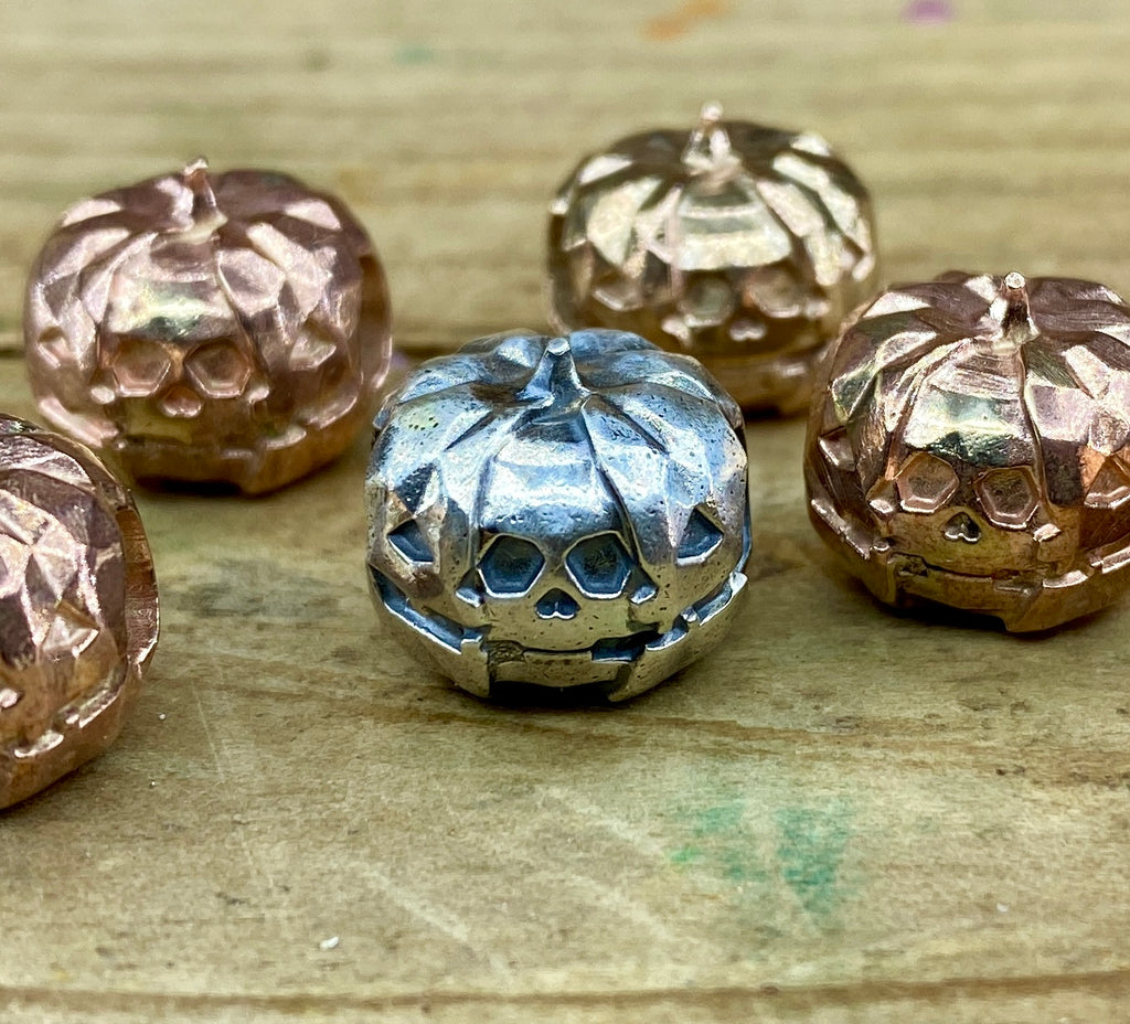 Silver Jack-O-Lantern