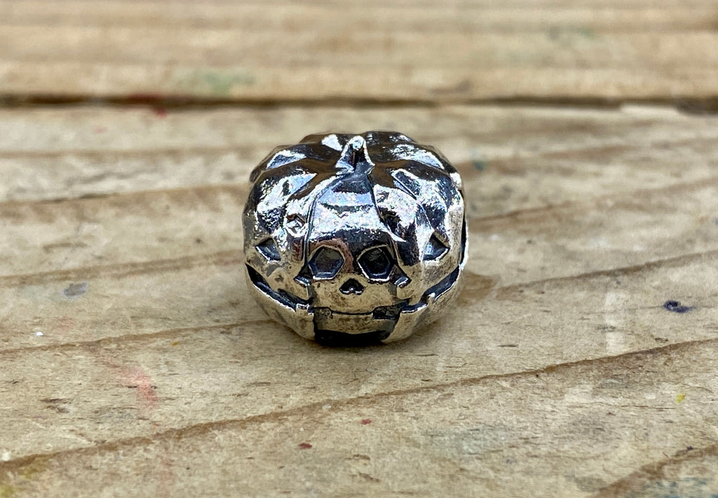 Silver Jack-O-Lantern