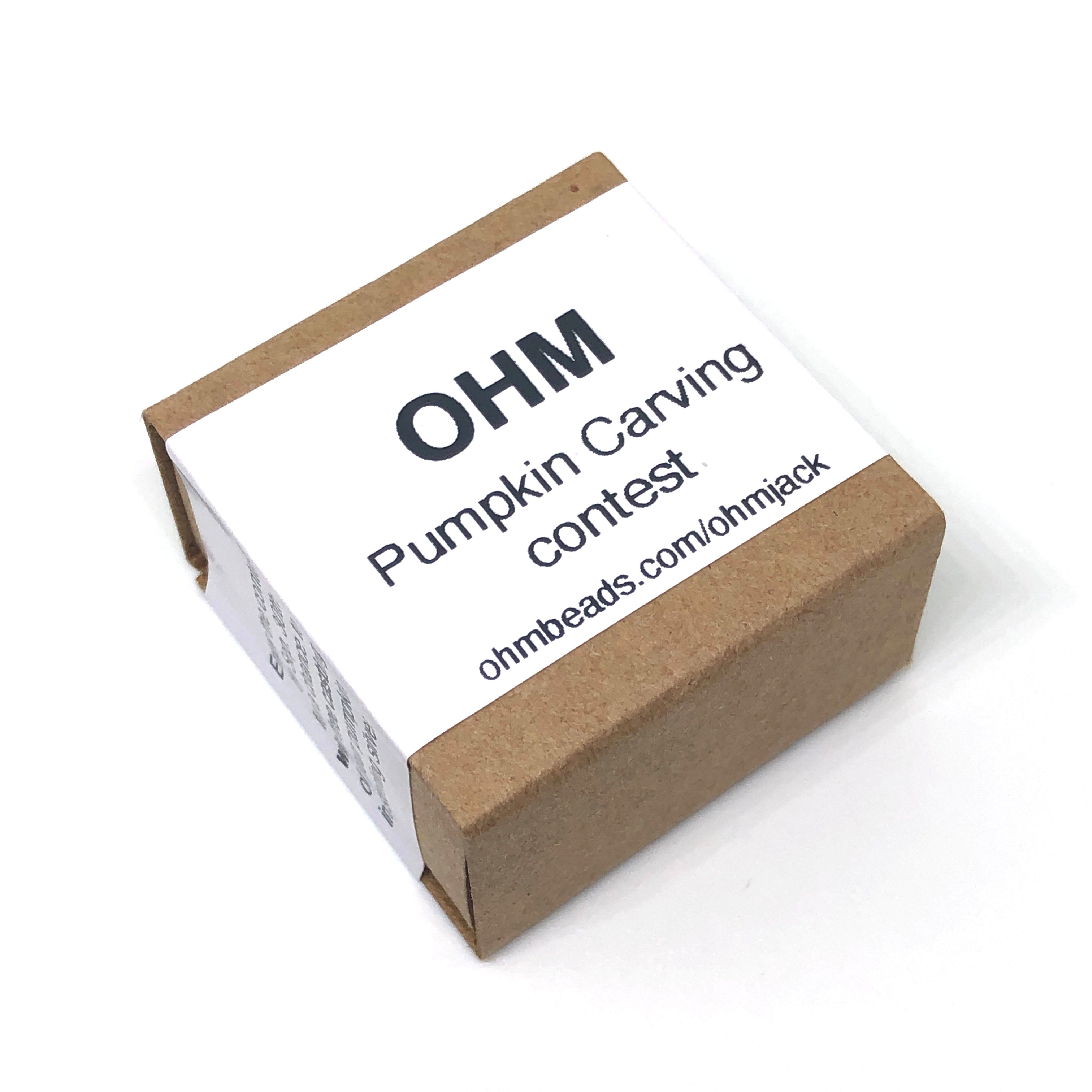 OHM Jack Pumpkin Waxes, 3 pc + casting