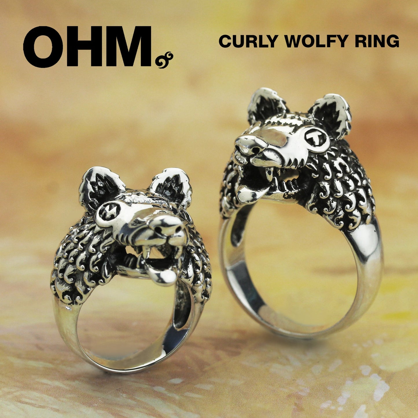 Curly Wolfy Ring
